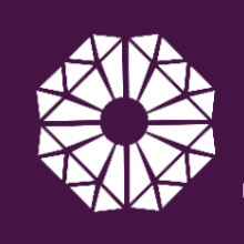 NRCDV logo on dark purple background